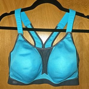 ANITA ACTIVE Dynamix Star Sports Bra Racerback Maximum Support LARGE
